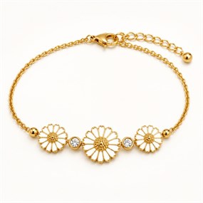 Smuk marguerit armbånd