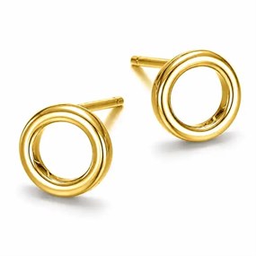Anneau dobbelte cirkelørestikker - guld
