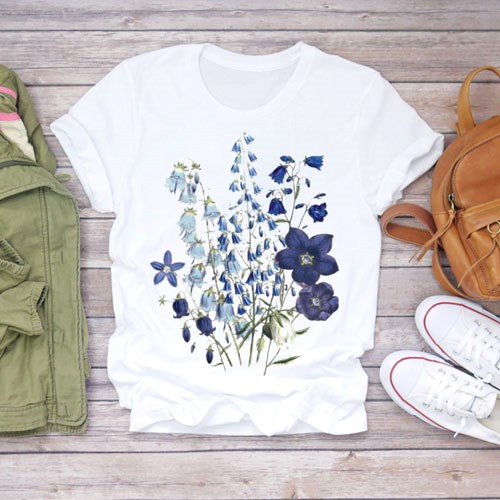 Blomster t-shirt
